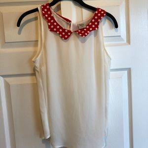 Disney x Lauren Conrad Minnie Mouse Blouse